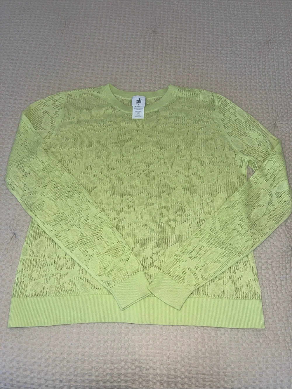 Cabi Summer Sweater #6655 with matching Charm Tank #6749 LIKE NEW Size Small - Picture 4 of 10